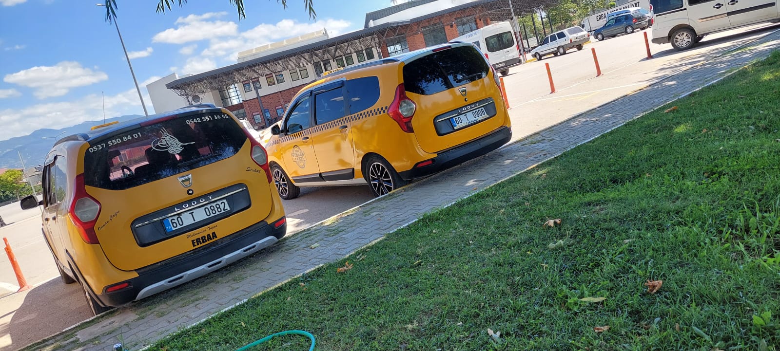 Erbaa Otogar Taksi araç görüntüsü 2